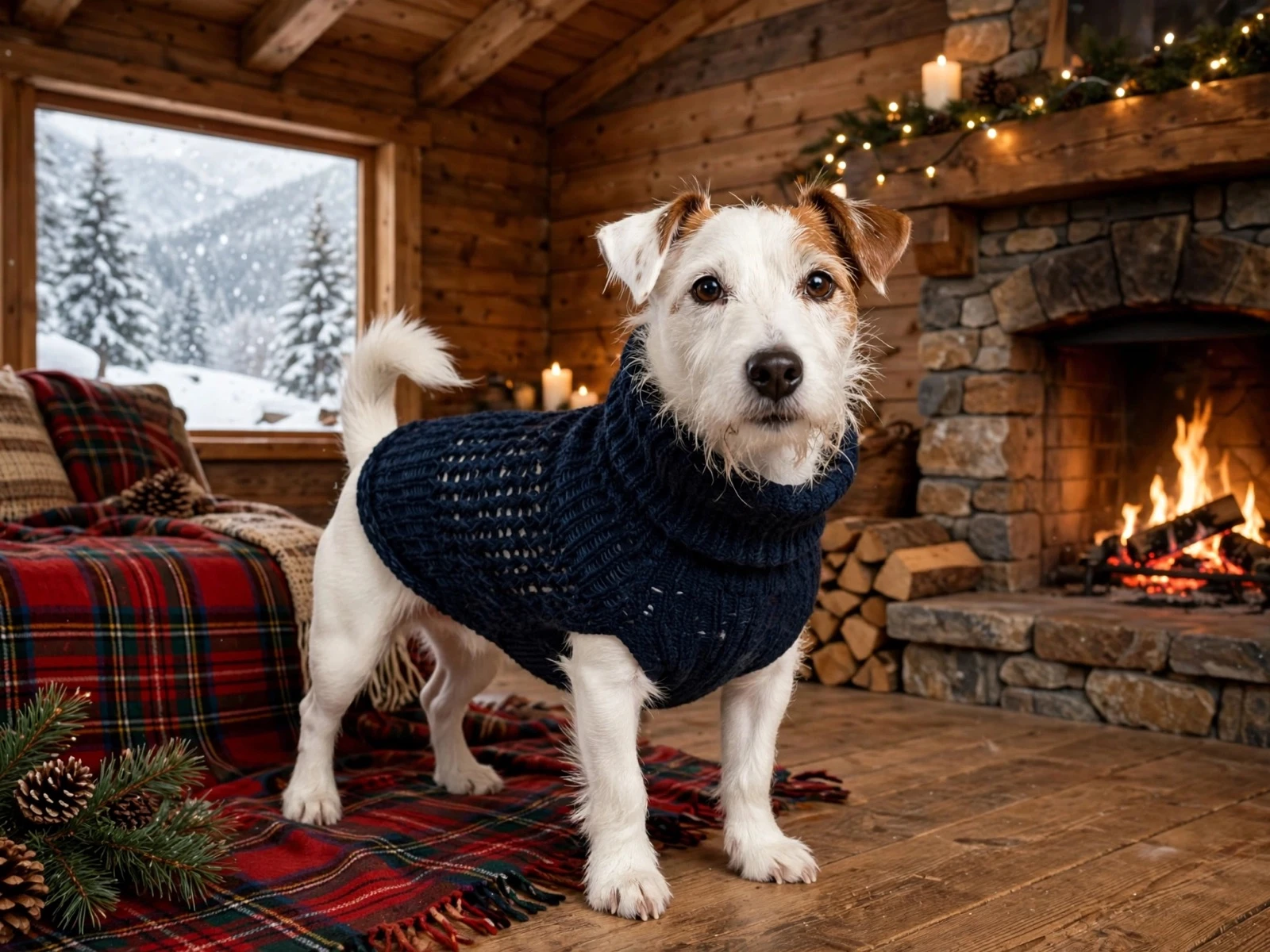 Pull chaussette chien 